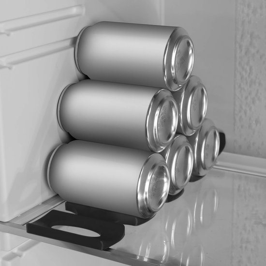 550x550-37087.jpg Unyqoos® Opvouwbare siliconen flessenhouder voor koelkast en plank, zwart