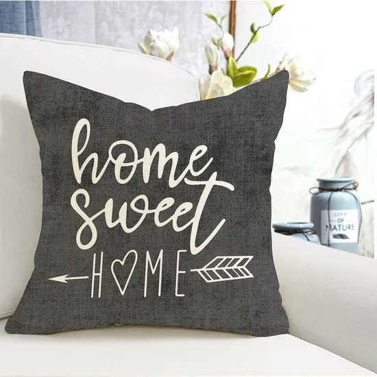 Unyqoos ® Set van 4 Luxe Linnen Sierkussenslopen voor Binnen- en Buitengebruik, 40 x 40 cm