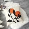 Unyqoos ® Oranje Decoratieve Kussenhoezen Set van 4 voor Binnen en Buiten Gebruik