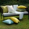 Unyqoos® Kussenslopen Set van 2 voor Buiten en Binnen, Waterafstotend en Stijlvol, 40 x 40 cm, Beige