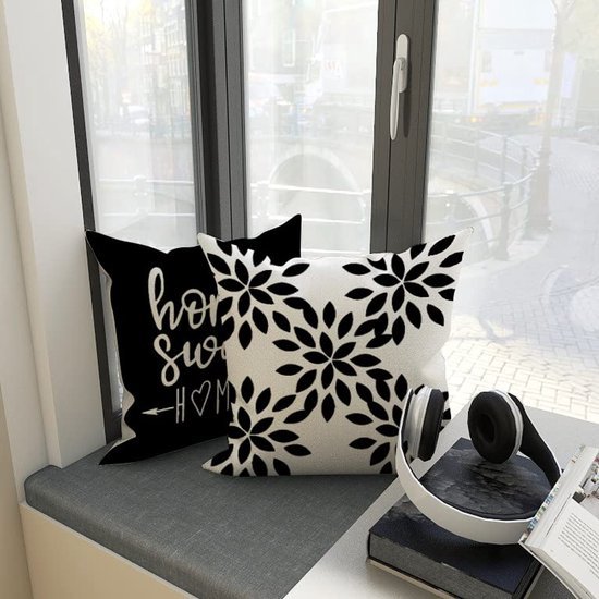 550x550-37255.jpg Unyqoos ® Stijlvolle Set van 4 Linnen Kussenslopen voor Woonkamer en Tuin, 40 x 40 cm