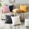 Unyqoos ® Zachte Corduroy Kussenslopen Set van 4 voor Stijlvolle Huisdecoratie, 45 x 45 cm