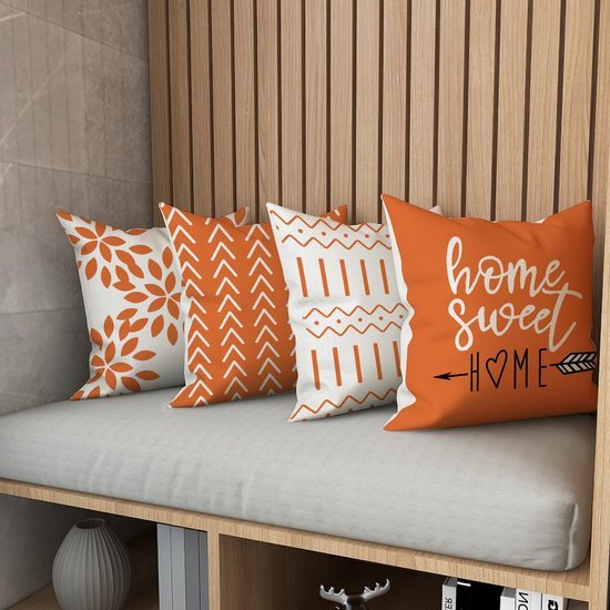 550x550-37366.jpg Unyqoos ® Set van 4 Luxe Linnen Kussenslopen voor Woonkamer en Tuin, 40 x 40 cm