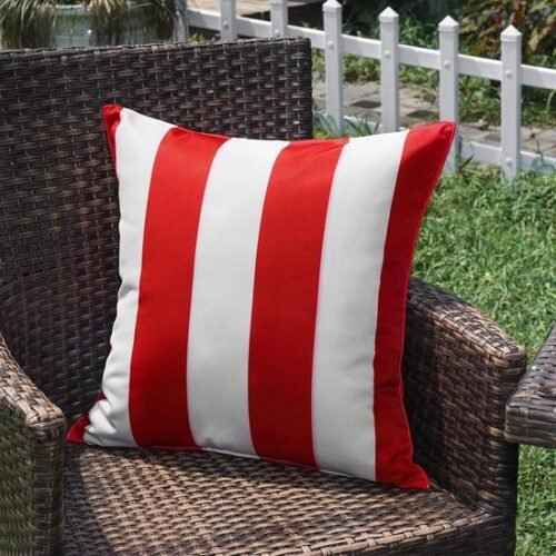 550x550-37384.jpg Unyqoos® Weerbestendige Decoratieve Kussenovertrekken voor Buiten en Binnen, Set van 2, Rood, 45 x 45 cm
