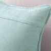 Unyqoos® Set van 2 Luxe Zachte Chenille Sierkussenhoezen in Fris Blauwgroen, 45 x 45 cm