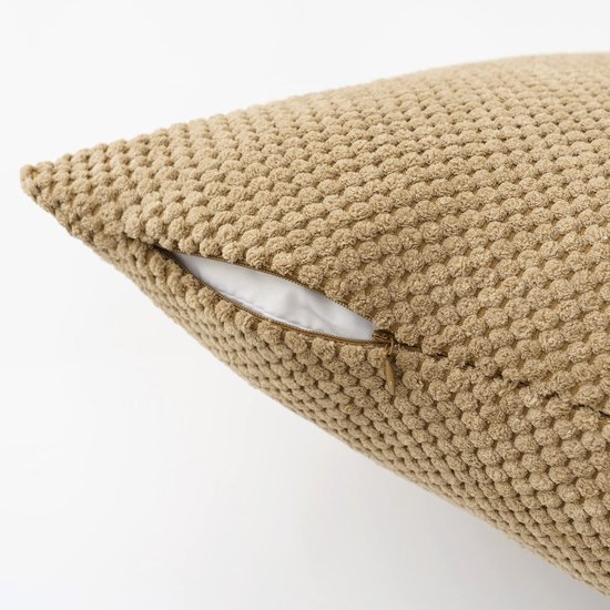 550x550-37475.jpg Unyqoos ® Sfeervolle Fluwelen Kussenhoezen Set van 2 voor Woonkamer en Bank, 40 x 40 cm, Bruin