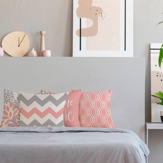 550x550-37508.jpg Unyqoos ® Set van 4 Decoratieve Kussenhoezen met Geometrisch Ontwerp voor Binnen- en Buitengebruik