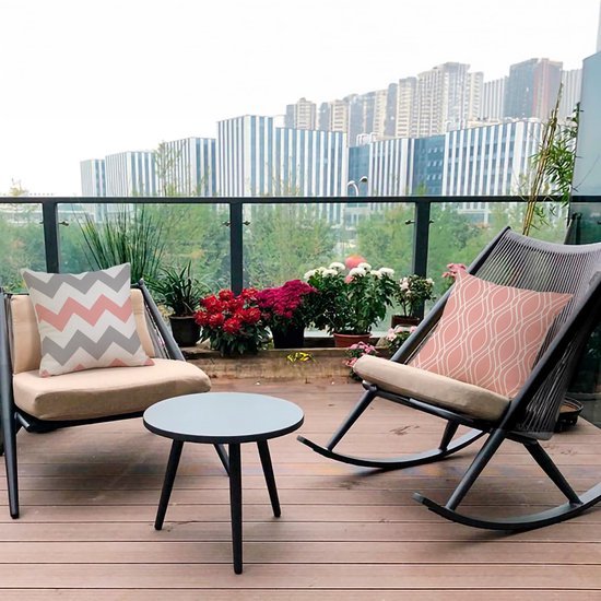 550x550-37509.jpg Unyqoos ® Set van 4 Decoratieve Kussenhoezen met Geometrisch Ontwerp voor Binnen- en Buitengebruik