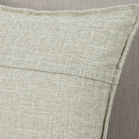 Unyqoos ® Set van 2 Luxe Linnen Kussenhoezen voor Stijlvolle Woonkamerdecoratie, 40 x 40 cm, Vierkant