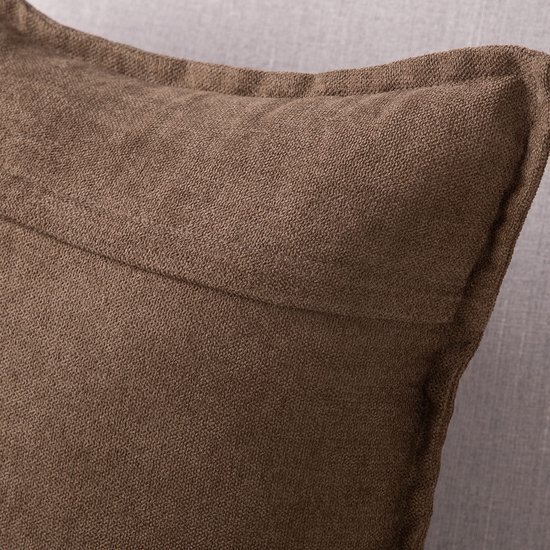 Unyqoos® Set van 2 Luxe Vierkante Chenille Kussenhoezen voor Woonkamer en Slaapkamer, 45 x 45 cm