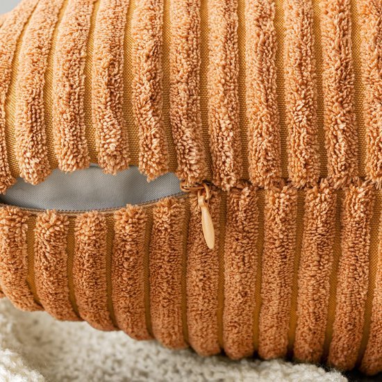 550x550-37667.jpg Unyqoos ® Stijlvolle Ribfluwelen Sierkussenslopen voor Herfstige Elegantie in Huis en Tuin, 40 x 40 cm, Warm Oranje