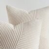 Unyqoos ® Kussenslopen Set van 2 met Modern Geometrisch Windmolenpatroon in Zacht Corduroy Fluweel voor Diverse Interieurs
