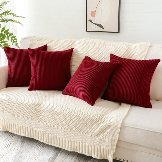 550x550-37755.jpg Unyqoos ® Set van 4 Luxe Corduroy Kussenslopen voor Stijlvolle en Comfortabele Interieurdecoratie