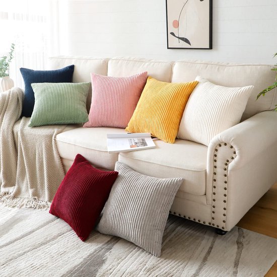 550x550-37760.jpg Unyqoos ® Set van 4 Luxe Corduroy Kussenslopen voor Stijlvolle en Comfortabele Interieurdecoratie