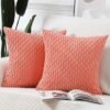 Unyqoos® Stijlvolle Set van 2 Decoratieve Boho Gestreepte Kussenhoezen voor Slaapkamer en Bank, 50 x 50 cm