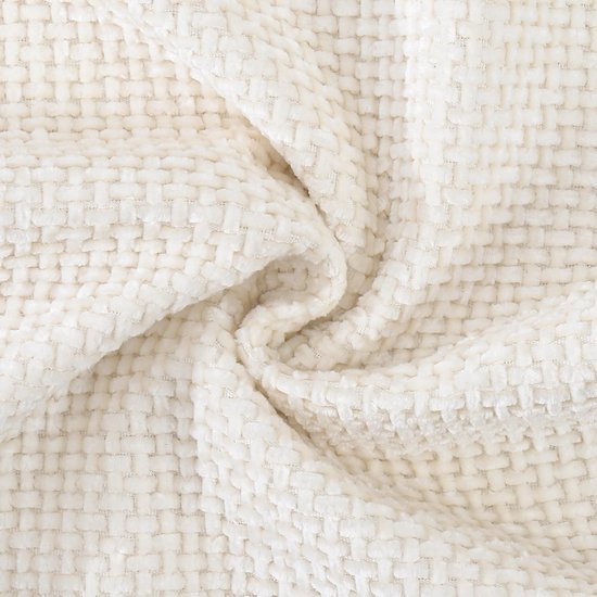 Unyqoos ® Set van 2 Luxe Fluwelen Decoratieve Kussenhoezen met Stijlvolle Franjes voor Huisdecoratie