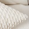 Unyqoos® Stijlvolle Set van 2 Zachte Gestreepte Kussenhoezen voor Slaapkamer en Bank 50x50 cm