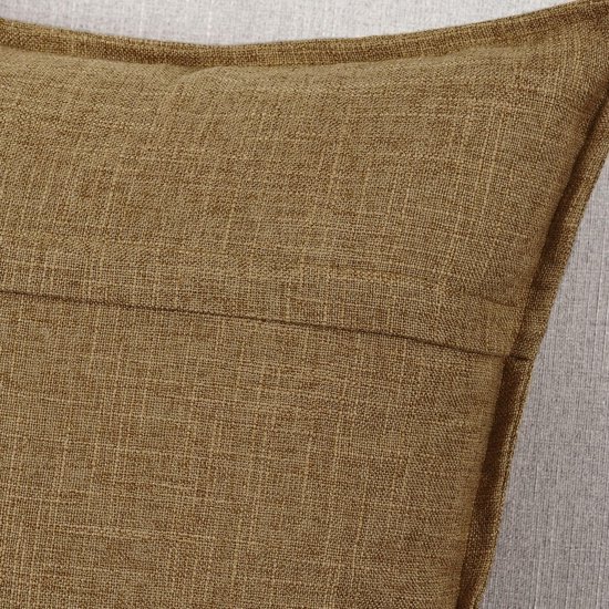 Unyqoos® Stijlvolle Set van 2 Zachte Linnen Kussenhoezen voor Slaapkamer en Woonkamer Decoratie