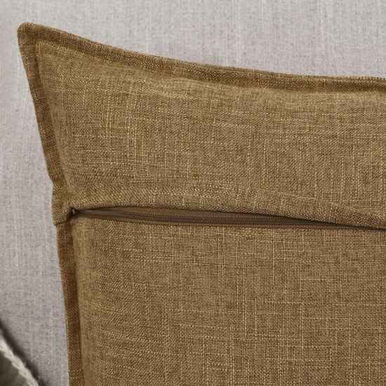Unyqoos® Stijlvolle Set van 2 Zachte Linnen Kussenhoezen voor Slaapkamer en Woonkamer Decoratie