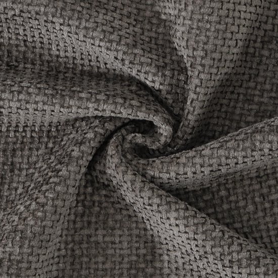 Unyqoos ® Stijlvolle en Zachte Chenille-Fluwelen Kussenhoezen met Franjes voor Woonkamer en Slaapkamer, Set van 2, 30 x 50 cm, Donkertaupe