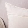 Unyqoos® Set van 2 Luxe Zachte Chenille Sierkussenhoezen voor Bank of Slaapkamer, Crèmewit, 45x45 cm
