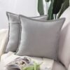 Unyqoos® Stijlvolle Set van 2 Zachte Chenille Sierkussenhoezen voor Bank en Slaapkamer