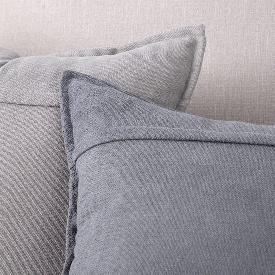 Unyqoos® Stijlvolle Set van 2 Zachte Chenille Sierkussenhoezen voor Bank en Slaapkamer