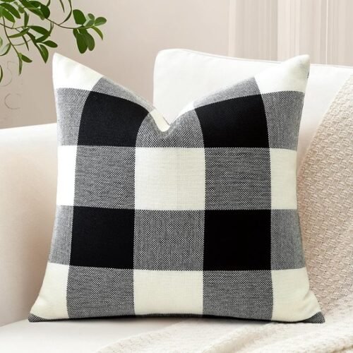 550x550-38058.jpg Unyqoos® Stijlvolle zwarte kussenhoes van 40x40 cm voor woonkamer en slaapkamer