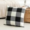 550x550-38059.jpg Unyqoos® Stijlvolle zwarte kussenhoes van 40x40 cm voor woonkamer en slaapkamer