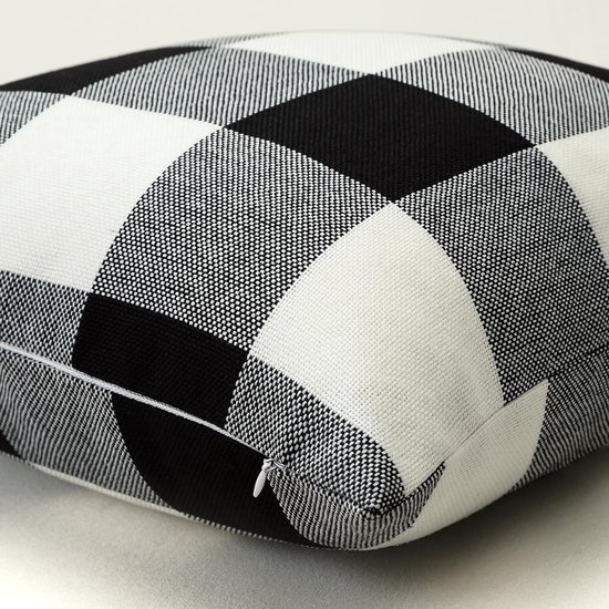 550x550-38061.jpg Unyqoos® Stijlvolle zwarte kussenhoes van 40x40 cm voor woonkamer en slaapkamer
