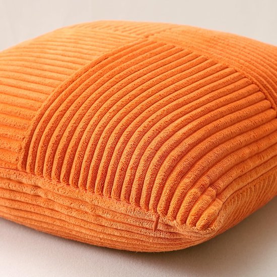 550x550-38143.jpg Unyqoos® Set van 2 decoratieve kussenslopen met gestreept corduroy patroon voor woonkamer en meer