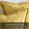 550x550-38157.jpg Unyqoos® Set van 2 gouden fluwelen kussenslopen voor bank en slaapkamer decoratie