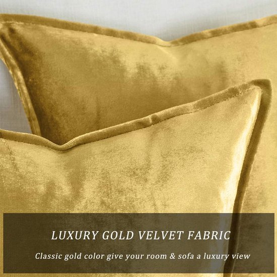 550x550-38157.jpg Unyqoos® Set van 2 gouden fluwelen kussenslopen voor bank en slaapkamer decoratie