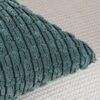 Unyqoos® Set van 2 Bohemien Gestreepte Zachte Kussenslopen voor Slaapkamer en Bank in Donkergroen