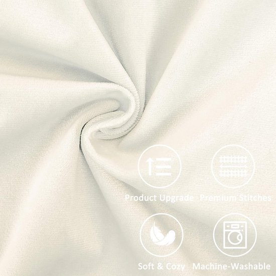 550x550-38190.jpg Unyqoos ® Kunstzinnige Boho Fluwelen Kussenhoezen met Pompons, Set van 2, 40 x 40 cm voor Sierkussens