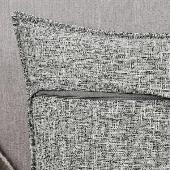 550x550-38223.jpg Unyqoos ® Set van Luxe Linnen Kussenhoezen voor Sfeervolle Woonkamerdecoratie, Gemengd Grijs, 45 x 45 cm