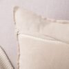 Unyqoos® Set van 2 Luxe Chenille Sierkussenhoezen in Zacht Beige voor Bank en Slaapkamer