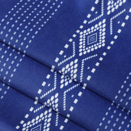 Unyqoos® Kussenslopen Set van 2 Marineblauw Boho Stijl Geometrisch Design 45 x 45 cm voor Woonkamer en Slaapkamer