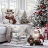 550x550-38341.jpg Unyqoos® Feestelijke set van vier pluche kussenslopen voor sfeervolle kerstdecoratie