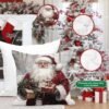 550x550-38345.jpg Unyqoos® Feestelijke set van vier pluche kussenslopen voor sfeervolle kerstdecoratie
