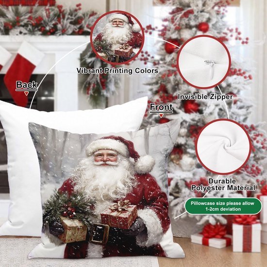 550x550-38345.jpg Unyqoos® Feestelijke set van vier pluche kussenslopen voor sfeervolle kerstdecoratie