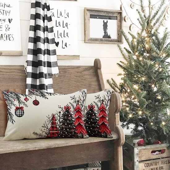 550x550-38363.jpg Unyqoos® Set van twee kerstkussenslopen in linnen voor sfeervolle decoratie