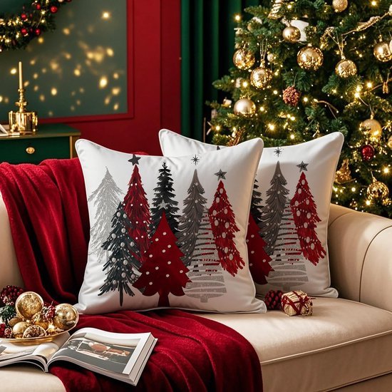 550x550-38397.jpg Unyqoos® Set van 2 elegante kerstkussenhoezen voor sfeervolle feestdecoratie