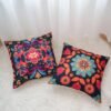 Unyqoos® Bohemian Kussenslopen Set van 4 met Mandala en Bloemenpatroon