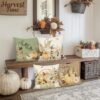 550x550-38419.jpg Unyqoos® Set van 4 decoratieve herfstkussenhoezen met pompoenontwerp voor huis en tuin