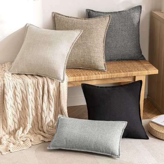 550x550-38448.jpg Unyqoos® Set van 2 decoratieve linnenlook kussenhoezen voor een stijlvolle inrichting