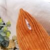 Unyqoos® Set van 2 stijlvolle corduroy kussenslopen met onzichtbare ritssluiting