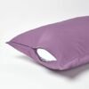 Unyqoos® Paarse kussensloop van Egyptisch katoen met ritssluiting voor optimaal slaapcomfort