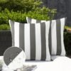 550x550-38669.jpg Unyqoos® Set van 2 Grijze Kussenhoezen voor Binnen en Buiten, 45 x 45 cm