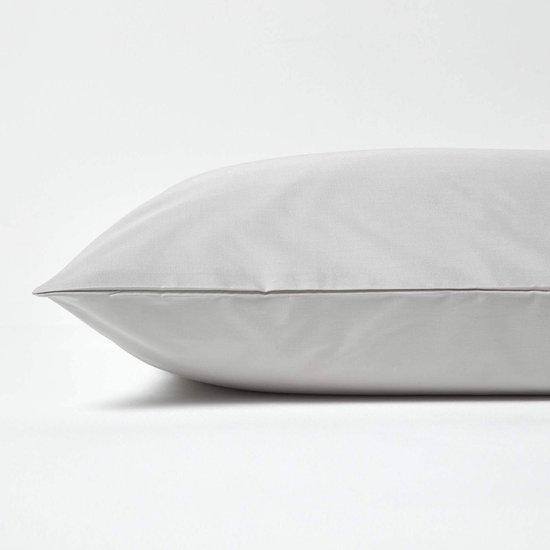 550x550-38697.jpg Unyqoos® Zilvergrijze kussensloop van 100% Egyptisch katoen met ritssluiting 40x80 cm
